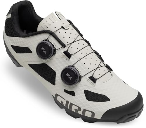 Giro Sector Herren MTB Schuhe – Performance Gravel Fahrradschuhe mit BOA® Doppelverschluss, atmungsaktivem Synchwire Obermaterial, steifer Carbon-Composite Sohle, 2-Loch SPD kompatibel