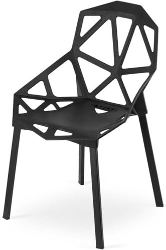 NMK HOME Gartenstühl Wetterfest - Gartensessel Outdoor mit Langlebiger Netzstruktur und Robusten Beinen - Hergestellt aus Polypropylen