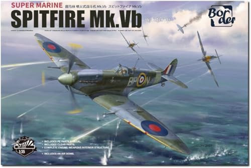 Border Model BF-004 1/35 Supermarine Spitfire Mk.Vb Model Building Plastic Kit