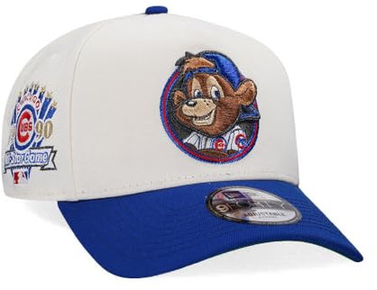 New Era Chicago Cubs All Star Game 1990 Chrome Two Tone Edition A Frame Snapback Cap