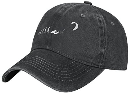 351 Damen Herren Outdoor Hut Entwicklung des Kitesurfing-Kites Baseball Kappen Vintage Trucker Kappe Atmungsaktiv Baseboard Baseballkappe Für Sport Laufen Draussen