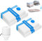TIDEVAN Sac sous Vide Vetement Aspirateur et Pompe Électrique Sac Rangement Sous Vide Aspirateur 11 Pièces 2XL 3L 3M 3S Housse de Rangement Sous Vide Réutilisable pour Vêtements Couettes Voyages