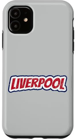 iPhone 11 Liverpool England UK, English Pride, Liverpool Case