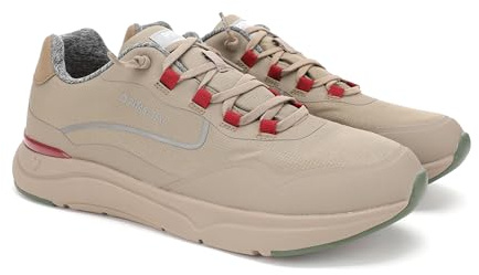 PITAS | LENK Man | Zapatillas Hombre Casual | Náuticos para el Invierno | Mocasines | Zapatilla de Vestir | Zapatos sin Cordones | Deportivas Casual | Calzado Walkinpitas | Beige 40