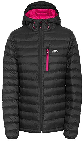 Trespass Arabel Lightweight Down Jacket With Hood Black XXS