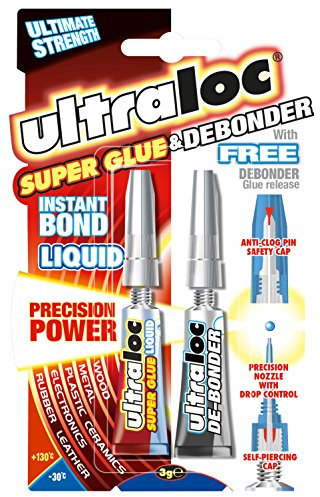 Ultraloc Super Glue 3G Liquid + 3G DEBONDER – Single Unit