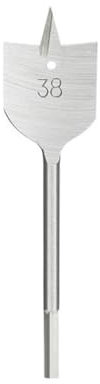 EsportsMJJ 6-40Mm Flach Spaten Holzbohrer Bit Hex Schaftholz Bearbeitung Spaten Bohrer Bit Lochschneider-38Mm