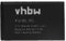 vhbw Akku kompatibel mit Swisstone BBM 300, BBM 320,BBM 400,BBM 610, BBM 615, BBM 625 (700mAh, 3,7V, Li-Ion) Ersatz für BL-5C, Rechargeable