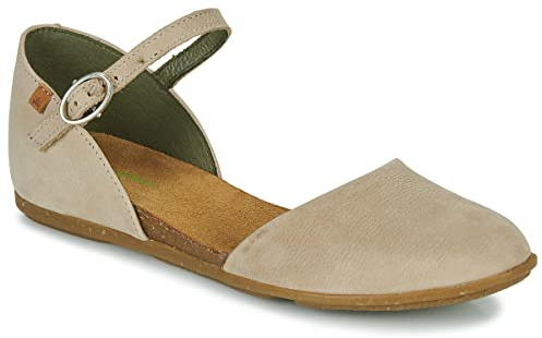 El Naturalista Nd54 Pleasant Piedra/Stella - Mocassini Donna, Beige (Piedra Piedra), 37 EU