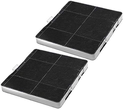 2X AquaHouse Compatible 705431 Activated Carbon Filter for Bosch DHZ5325, Siemens LZ53251, Neff Z5101X1 Z5101X5, Viva VVZ52V40 Cooker Hood, Charcoal Filter