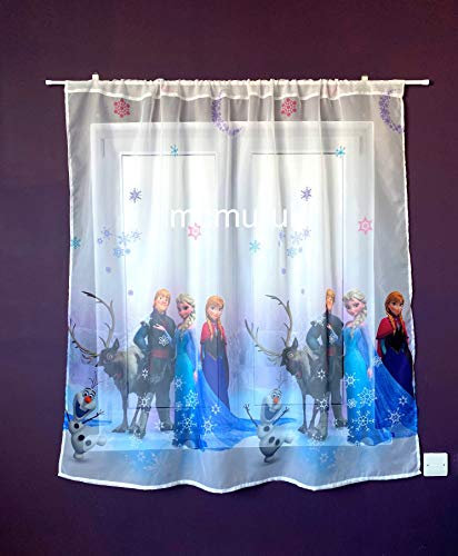 Polontex Gardinen Die Eiskönigin Frozen 300 cm Breite x 150 cm Lange Kinderzimmer Vorhang Disney