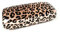 Harqum Glasses Case - Ladies Eyeglasses case - Hard Shell case with Microfibre clean cloth - Leopard print design - Perfect for Home -Travel or Office -Mothers Day Gifts -Valentines Day Gifts