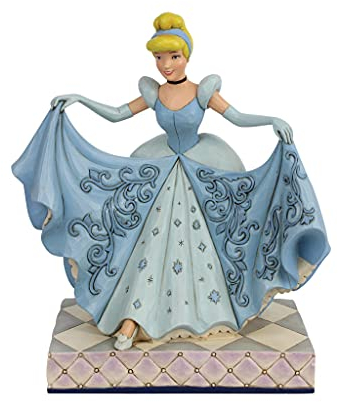 Disney Traditions 6007054 Figurina Cenerentola e la scarpetta, Blu