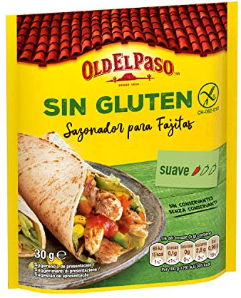 Old El Paso - Sazonador para Fajita sin gluten