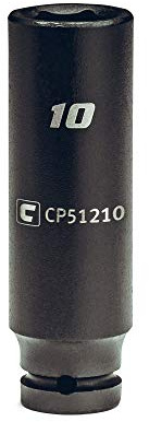 Capri Tools 10 mm Deep Impact Socket, 1/4-Inch Drive, 6-Point, Metric