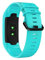 KINOEHOO Ersatzarmband kompatibel mit Polar A360 A370 Edelstahl Armband Weiche Silikon Uhrenarmbänder.(Blau)