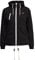 OXMO OXTilda Damen Jacke Übergangsjacke mit Kapuze Kordelzügen Eingrifftaschen Regular fit, Größe:XL, Farbe:BLACK (799000)