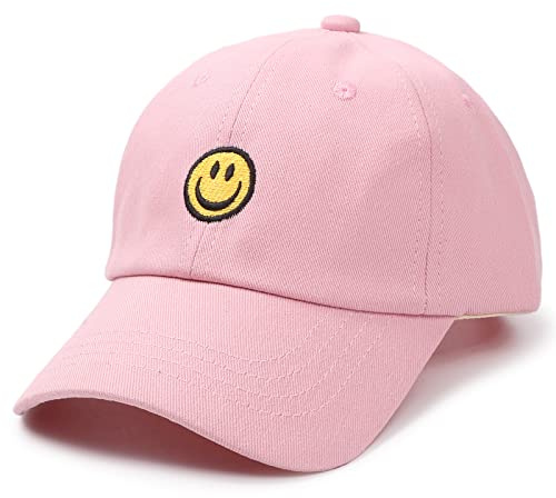 SONMONY Toddler Hat Smile Face Kids Baseball Cap Adjustable Cute Hat 3-12Y