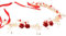 Hochzeit Haarrebe Perle Braut Kopfschmuck Hochzeit Haarschmuck Stirnband Haarband Fee Kostüm Haar für Frau Mädchen Rot