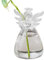 Syfunlv Pot de Fleurs en Verre, Vase Hydroponique Ange Transparent, pour Fleurs et Herbe, 5.5 x 9 Pouces, pour la Maison, l'Hôtel