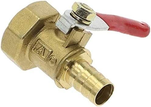 Raccordi filettati Connettore rapido Valvola a sfera spinata in ottone 4-12 Portagomma 1/8'' 1/2'' 1/4'' Connettore filettatura femmina Giunto Raccordo per tubo in rame