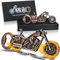 ZONSUSE Apribottiglie Moto Magnetico, Apribottiglie da Birra Moto Retrò, Apribottiglie Unico per Bar Party, Birra Regali per Uomini, Compleanno, Natale e Idee per la Festa del Papà Regali (B2)