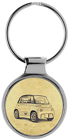 KIESENBERG 3D Porte-clés Cadeau pour Citroen Ami Fan A-5599