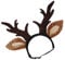 minkissy Weihnachts Katzen Stirnband Mit Rentiergeweih Haaraccessoire Für Haustiere Weihnachtskostü Für Katzen Und Kätzchen Größe