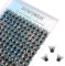 DIWINSH Faux Cils Extension Cils 144Pcs 14mm Longueur D Curl DIY Volume Cluster Cils Individuels Naturelles Cluster Faux Cils Bricolage à la Maison Extensions de Cils Cluster Lashes (DIY-14mm)