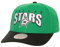 Mitchell & Ness Dallas Stars NHL Boom Text Pro Vintage Snapback Cap Green - One-Size