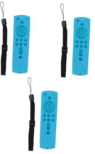 Gadpiparty 3sätze Schutzhülle Für Tv-Fernbedienung Kompatibel Mit Stick Aus Langlebigem Silikon Mit Praktischem Aufhängeband Einfache Installation Und Nutzung Schützt Vor Beschädigungen