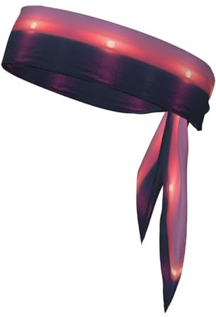 Bright Moon at Sea Hippie Outdoor Sports Schweißabsorbierende Stirnbänder - Perfekt für Tennis, Laufen, Radfahren und mehr