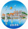 Kühlschrankmagnet Ibiza Spanien Reise Souvenir Kühlschrank 3D Dekoration Handwerk Kollektion