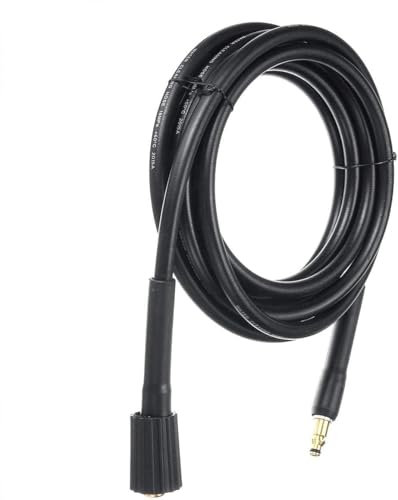 Tuyau de rechange pour nettoyeur haute pression Nilfisk compatible avec C100 C100.5 C100.7 C105, C105.7, C110, C110.3, C110.3-5, C110.4, C110.7, C120, C120.3-6, C1255. C125. 0,3 à 8 (10 mètres)