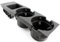 ZEXVPVAX Doppelloch Auto Styling Front Mittelkonsole Aufbewahrungsbox Münze Getränkehalter Für BMW E46 Serie 1999-2006 51168217953