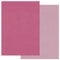 Groovi Coloured Two Tone Parchment Paper: Pink A4 x 10 Sheets