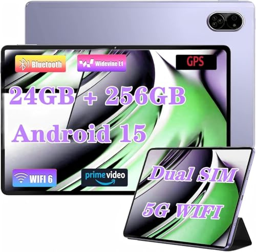 JXCNSNW Android Tablet 10.1 inch, 4G LTE Dual SIM, 16GB RAM,256GB Storage,Supports Extend 1TB, IPS Touchscreen,Dual Camera, WiFi/WLAN/Bluetooth/GPS,TYD-109pro