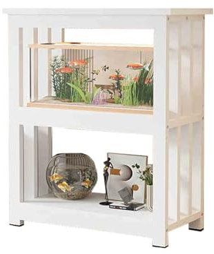 Aquarium Unterschrank 40x30 60x30 80x40 100x40 120x40 Aquariumtisch, Aquarienständer für Das Homeoffice-Aquarium, Aquarienschrank für Mehrere Aquarien, Reptilienständer(A,50x30cm(19 3/4x11 3/4))