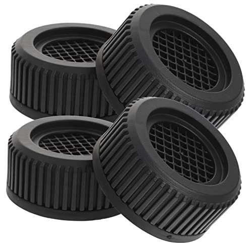 DIYEAH 4Pcs Washing Machine Vibration Pads Slip Foot Mats for Stabilizing Washer and Dryer Noise Cancelling Design Easy Installation Fit