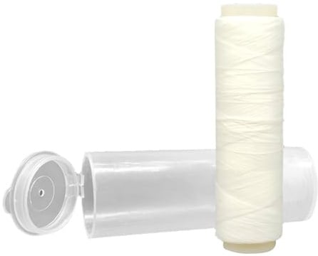 Elastischer Meeresangelschnur - Köderbindefaden | Unsichtbare Nylon-Angelschnur | Hohe Festigkeit und Elastizität für Brandungsangeln, 200m / 0,2mm Spule Unentbehrlich zum Angeln