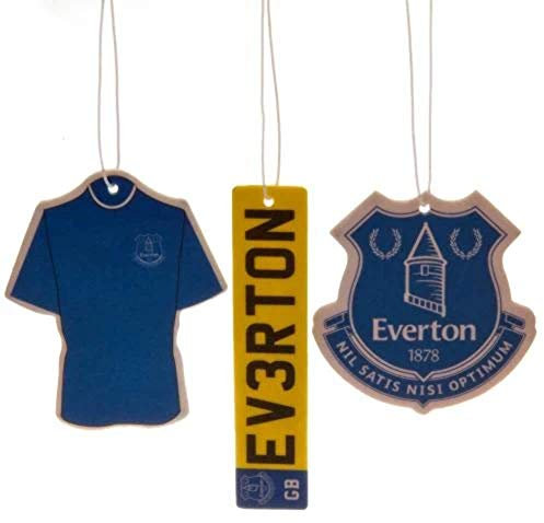 Everton F.C. 3pk Air Freshener Official Merchandise