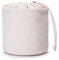 YONBEN Großer Handtaschen-Organizer für Damen, Leinen, rund, Handtaschen-Organizer, Aufbewahrung, Handtaschen-Organizer, runde Kosmetiktasche, Eimer, Make-up-Tasche (Beige,S)