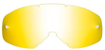SeeCle 416192 Verspiegelte Gold-Ton verspiegelte Ersatzgläser für Brillen kompatibel mit Oakley 02 MX Maske