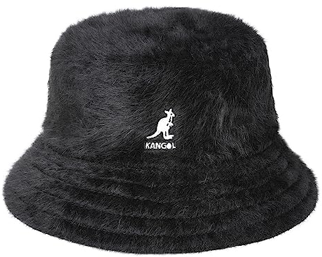 Kangol Herren FURGORA Bucket Baskenmütze, Negro, L