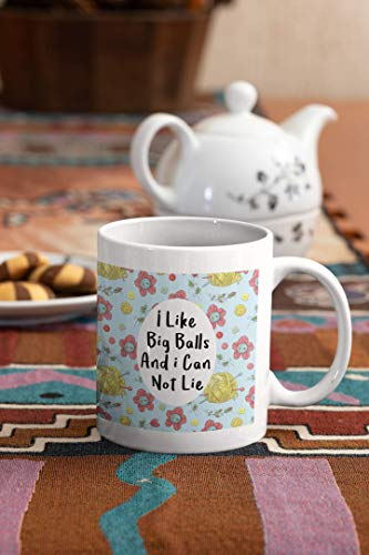 Funny Knitting I Like Big Balls 11 oz Ceramic Mug