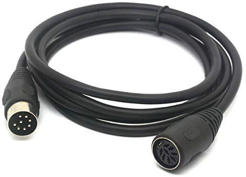 PIIHUSW MIDI Cable 8 Pin Din Male to Female Adapter Cord for Bang, Olufsen B&O, BeoLab, POWERLINK mk2 Extension (1.5 Meter)