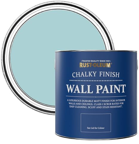 Rust-Oleum Blue Matt Emulsion Wall Paint - Little Cyclades 2.5L