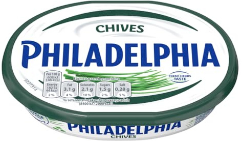 Philadelphia Chives Soft Cheese, 165g