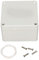 Caja Estanca Exterior IP65 ABS, Caja Conexiones Eléctricas Resistente al Agua para Instalaciones Interiores y Exteriores (83x81x56mm)
