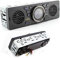 Unifizz Autoradio stereo da 12 V per auto, Bluetooth, con altoparlante MP3, lettore musicale con lettore stereo USB